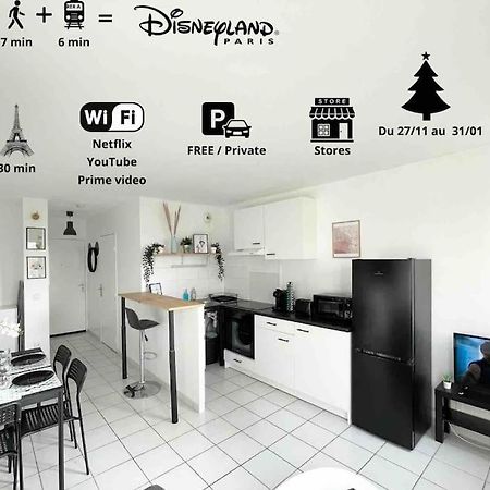 Mickey'S House - Apartments 4 Persons - 10 Min Disneyland Paris Bussy-Saint-Georges Eksteriør bilde